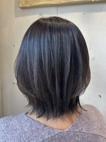 サロン ド ソーホー 蕨(Salon de SOHO)&nbsp;ふんわりグレージュ×ボブレイヤー【中川 史菜】