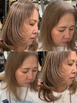 レディアル 大宮(REDEAL ope.) 【みちよ指名】白髪率に合わせた白髪ぼかし