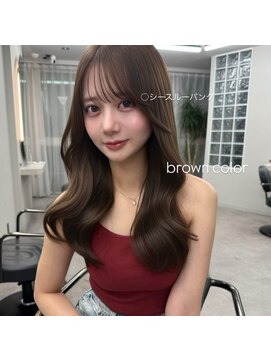 リッカ(LICCA) (licca内堀) 前髪、顔まわり、レイヤーカット