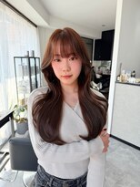 ジン(JIN)&nbsp;◎ココアブラウン◎ヘーゼルブラウン◎韓国ヘア◎久留米◎