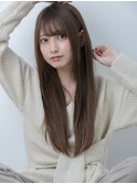 ミルクティーブロンド/デジタルパーマ/ダークブルー[池袋]
