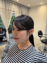 サンクチュアリ 箕面店(Sanctuary) 大人女性おすすめ!顔まわり綺麗めカット