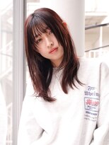 エムスラッシュ 横浜元町店(M.SLASH)&nbsp;顔周り/姫カットレイヤー/サイドバング/透明感カラー/小顔/元町