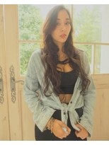ポワト 獨協大学前(poi to...)&nbsp;大人っぽウェーブロング 深みブラウン