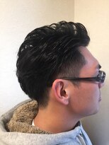 ヘアーメイク パチャラ 成増駅前店(Hair make PACHARA) ♪マジパーで楽チン♪メンズ２ブロックパーマスタイル♪