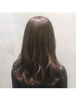 アンド バイ ヘアサロン(AND by hair salon) グレージュブラウンカラー