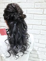 フェリア 渋谷(Feria)&nbsp;【filo by Feria渋谷】ブルージュ×ハーフアップ☆渡邉悟