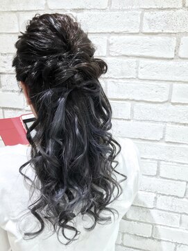 フェリア 渋谷(Feria) 【filo by Feria渋谷】ブルージュ×ハーフアップ☆渡邉悟