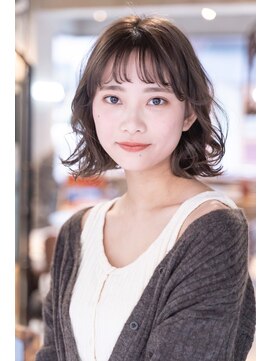 レニーバイエース(LANY by ACE) 【LANY 横浜】 ラフ巻きミディ×ショコラベージュ