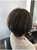 ショート×ボブ