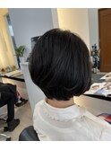 【すっきりボブ】くびれショートボブ