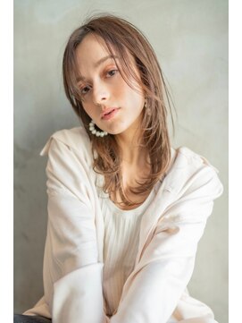 オースティン 門前仲町(AUSTIN) AUSTIN☆外ハネボブアッシュブラウンネオウルフツイストパーマ