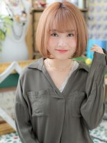 カバーヘア イヴ 戸頭店(COVER HAIR EVE)&nbsp;カーキベージュで外国人風…大人ガーリーa戸頭20代30代40代