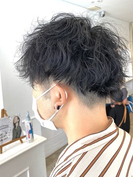 コード(Chord) メンズ、スパイラル、デザインパーマ☆［谷合］