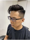 東京barber日本橋スキンフェードアシメパートスタイル