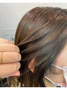 アトリエ タキ(atelier.taki) 大人の内巻きボブ/白髪ぼかしハイライト/垂水