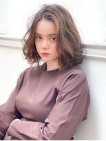 アグ ヘアー リュクス 能代店(Agu hair luxe)&nbsp;《Agu hair》無造作カールでこなれボブ