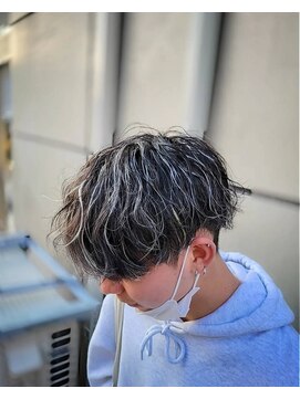 レジット メンズ ヘアサロン(LEGIT MEN's HAIR SALON) マッシュ×ホワイトメッシュ