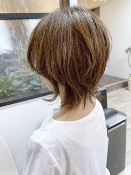 ニット 銀座(knit) 《knit銀座》大人可愛い20代30代40代ショートボブ丸み前下がり