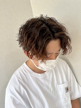 スキル(SKILL) ウェーブツイスパ×センターパート