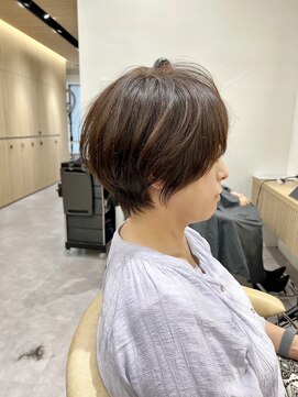 ロンドプロフィール 浦和(Lond profil) Lond.海気　大人くびれショート　ココアベージュ