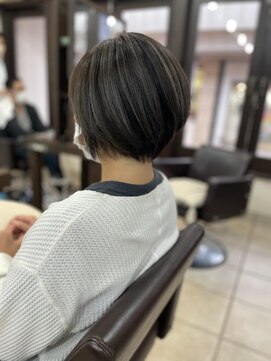 スティラアン 新小岩南口(Stilla an) ぼかしハイライトショートスタイル