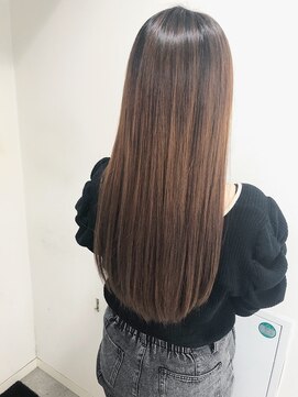 キラーナセンダイ(KiRANA SENDAI) [絹髪ストレートロングヘア]髪質改善シルキー縮毛矯正