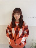tuuli☆20代30代40代小顔ロング外ハネボブアッシュ
