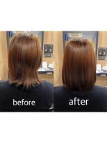 カミケンパセオ(kamiken.paseo)&nbsp;しっとりツヤ感まとまる髪質改善ミディアム【カミケンパセオ】