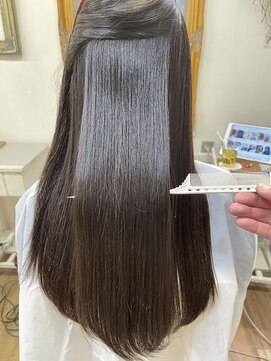 カシュカシュ(cache cache) 美髪ストレート 髪質改善 用賀