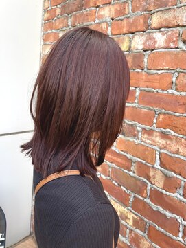 ビハツヤ(BIHATSU-YA) ワインレッド×ローレイヤー