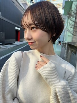アンバー 池袋(amber) ショートヘア/シアーカラー/姫カット[池袋 /池袋駅]