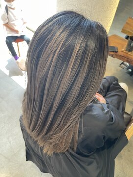 アールハーツ 峰店(R-HEARTS) ブリーチからの脱却はバレイヤージュ風カラーで！[宇都宮/栃木]