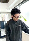【遠藤】ニュアンスパーマ×スパイキーショート