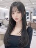 【学割U24】韓国ヘアコース　韓国カット+韓国カラー+トリートメント