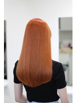 ビュース(BEAUS)&nbsp;全体ブリーチ、オレンジカラー