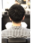 【神田】王道ビジネスパーマショートスタイル