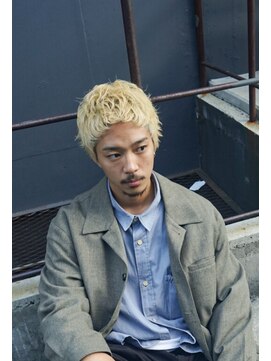 メンズヘアセンス 渋谷(MEN'S HAIR SENSE) ハイトーンスパイキー