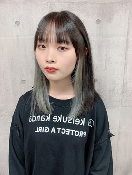 サーガ(saga) シルバーインナーカラー★