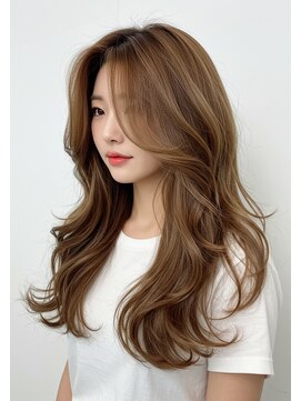 ニューカマー バイ ヘッドライト シブヤ(NEW COMER by HEADLIGHT shibuya) ワンホンレイヤー×ベージュブラウン