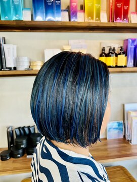 ヴースヘアデザイン(vou's hair design) デザインカラー/ボブ/ハイライト/ダブルカラー/善行/善行美容室