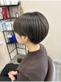 ショート×ダークアッシュ【鎌取　カラー】