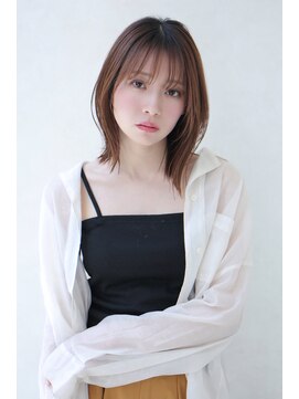 アイニティ(Inity) 大人可愛い外ハネミディアムボブ