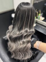 ヘアーデザイン ジェルム(Hair Design germe)&nbsp;バレイヤージュ風ギャル / YUDU