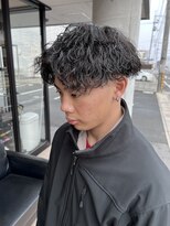 髪屋 紬&nbsp;メンズ/メンズパーマ/メンズカット/波巻きパーマ