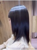 美髪縮毛矯正×ミディアム【カミケンパセオ】