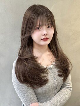 グロー 大宮(GLROW) レイヤーカット　ハッシュカット