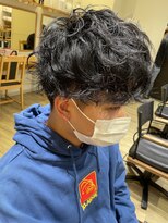 ジップ 緑店(zip)&nbsp;メンズゆるウェーブ×20代おしゃれ感