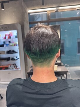 スタッド 松戸(stud. Men‘s) ラウンドマッシュ×インナーカラー