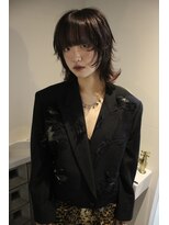 オルン(ORGN.)&nbsp;【ORGN.】デザインカラー/ウルフカット/ブリーチ/大須/矢場町